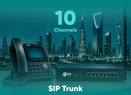 SIP Trunk 10 Channels